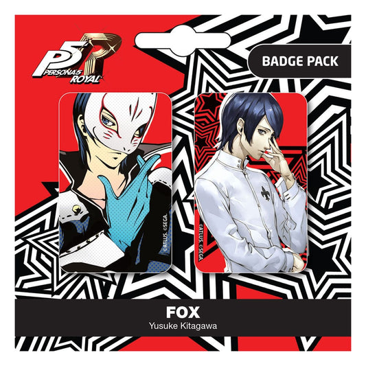 Persona 5 Royal Pin Emblem / Pins 2-Pack Set C