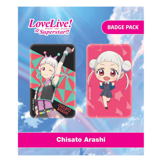 Love Live! Pin Emblem / Pins 2-Pack Chisato Arashi