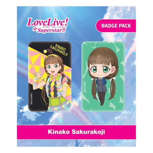 Love Live! Pin Emblem / Pins 2-Pack Kinako Sakurakoji