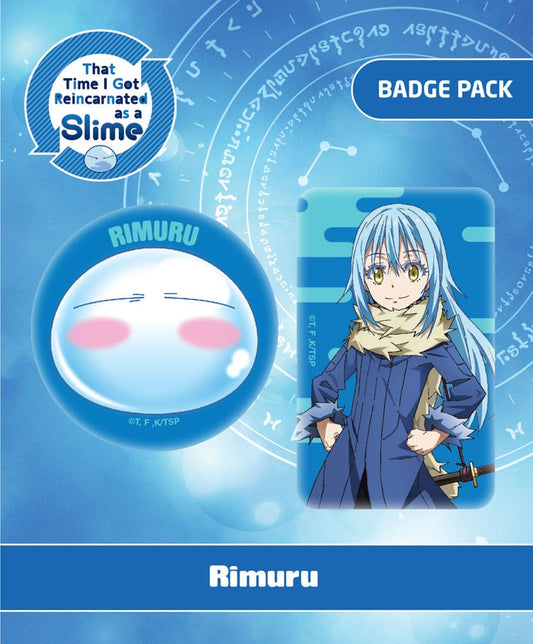 That Time I Got Reincarnated as a Slime Pin Emblem / Pins 2-Pack Rimuru