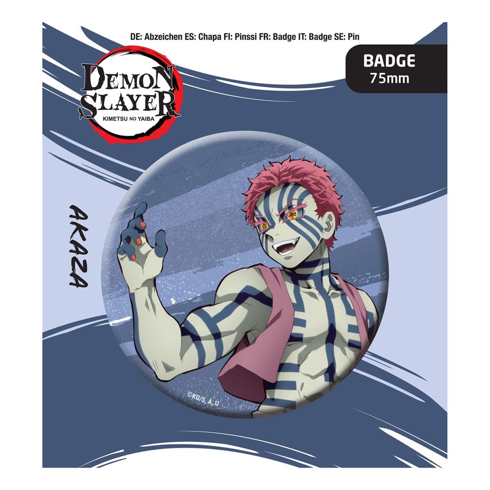 Demon Slayer: Kimetsu no Yaiba Pin Emblem / Pin Akaza