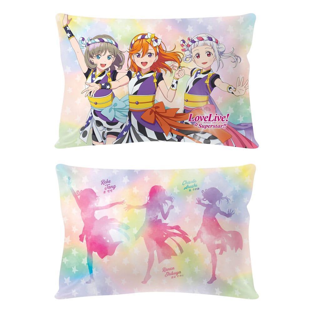 Love Live! Superstar!! Kudde Kissen Keke, Kanon, Chisato 50 x 35 cm