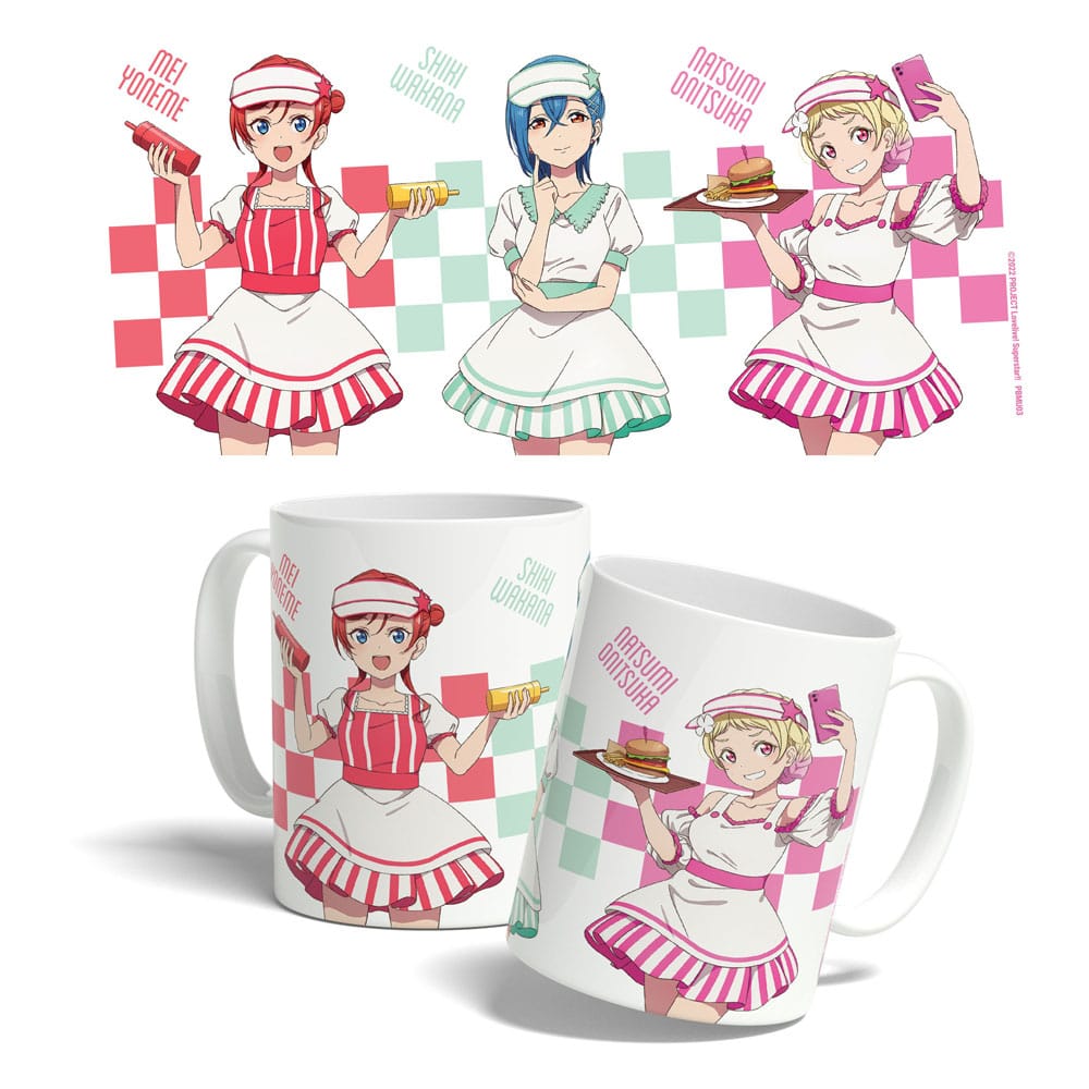 Love Live! Superstar!! Mugg American Diner Mei