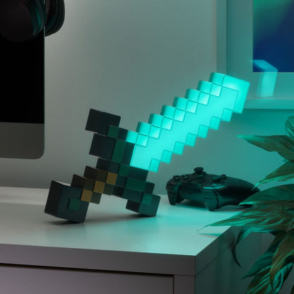 Minecraft Diamond Sword Light 40 cm