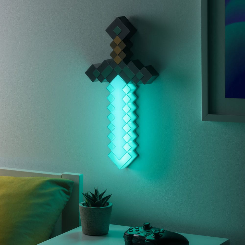 Minecraft Diamond Sword Light 40 cm