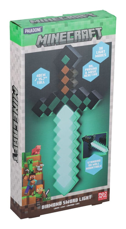 Minecraft Diamond Sword Light 40 cm