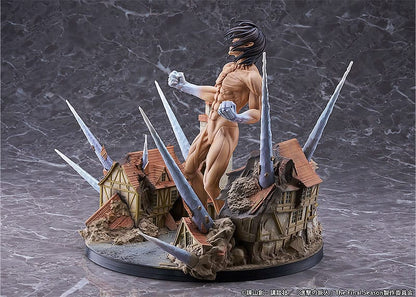 Eren Jaeger Attack Titan PVC Staty - 25 cm