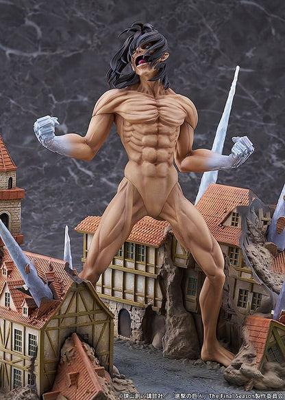 Eren Jaeger Attack Titan PVC Staty - 25 cm