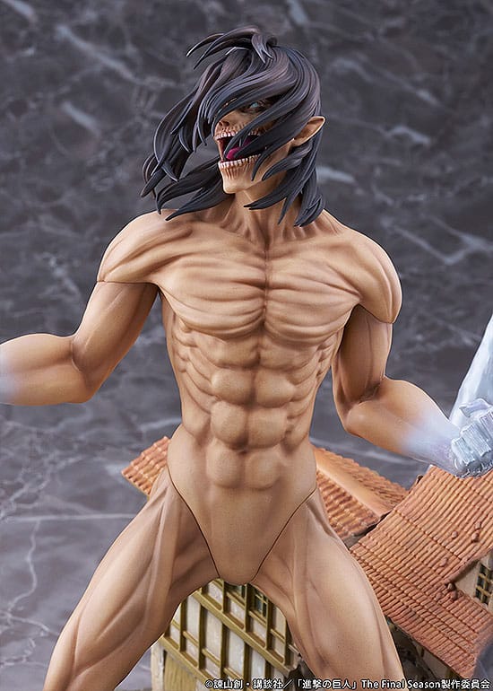 Eren Jaeger Attack Titan PVC Staty - 25 cm