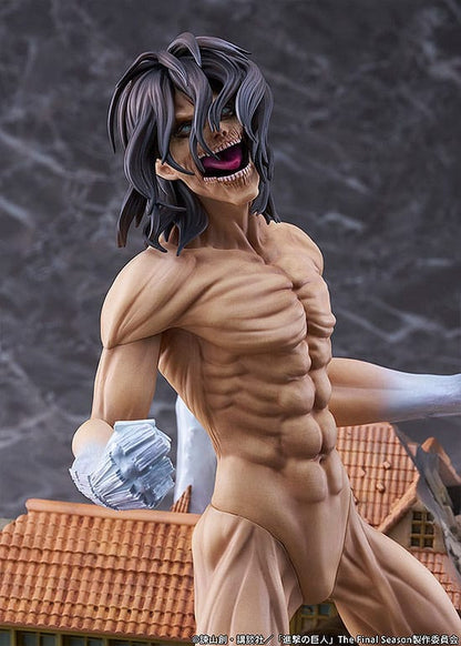 Eren Jaeger Attack Titan PVC Staty - 25 cm