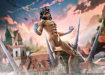 Eren Jaeger Attack Titan PVC Staty - 25 cm