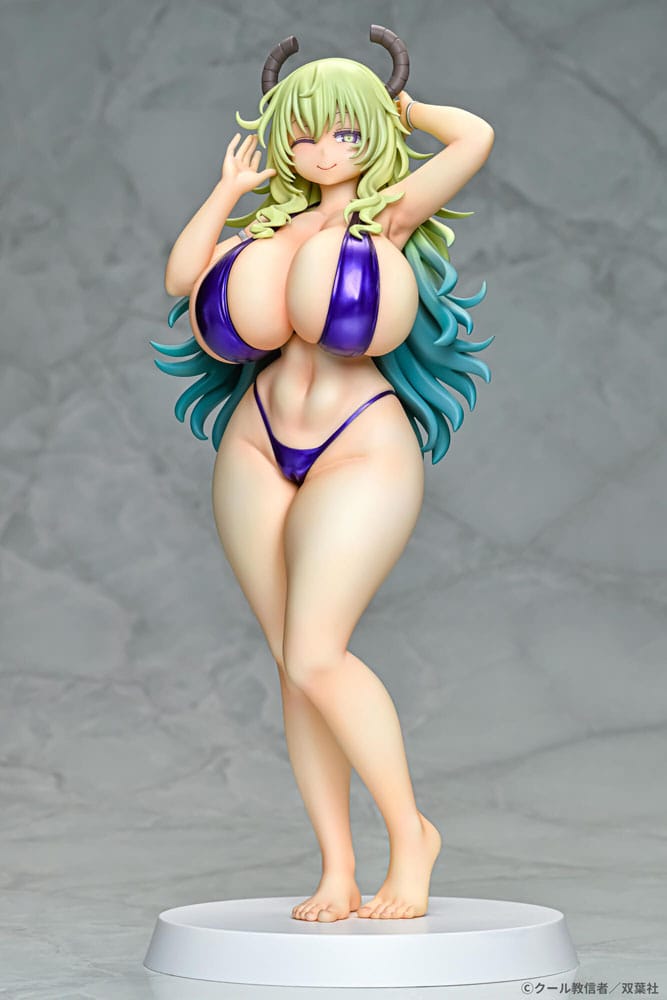 Miss Kobayashi's Dragon Maid PVC-statya 1/7 Lucoa Bikini 26 cm