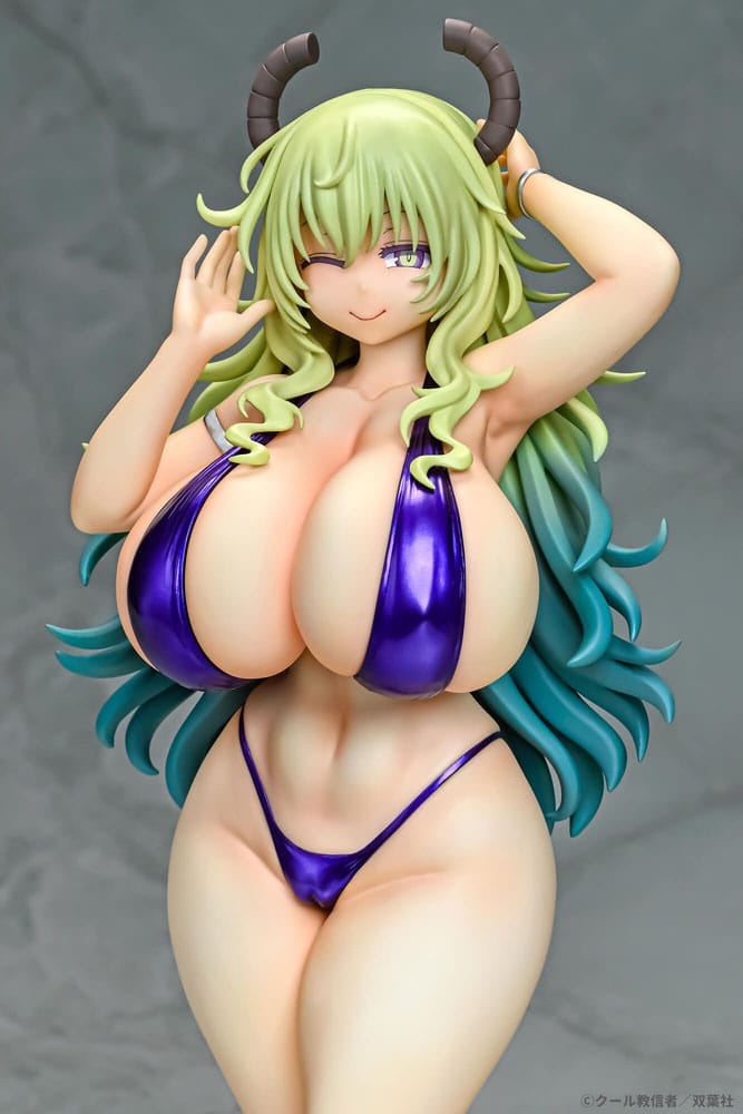 Miss Kobayashi's Dragon Maid PVC-statya 1/7 Lucoa Bikini 26 cm