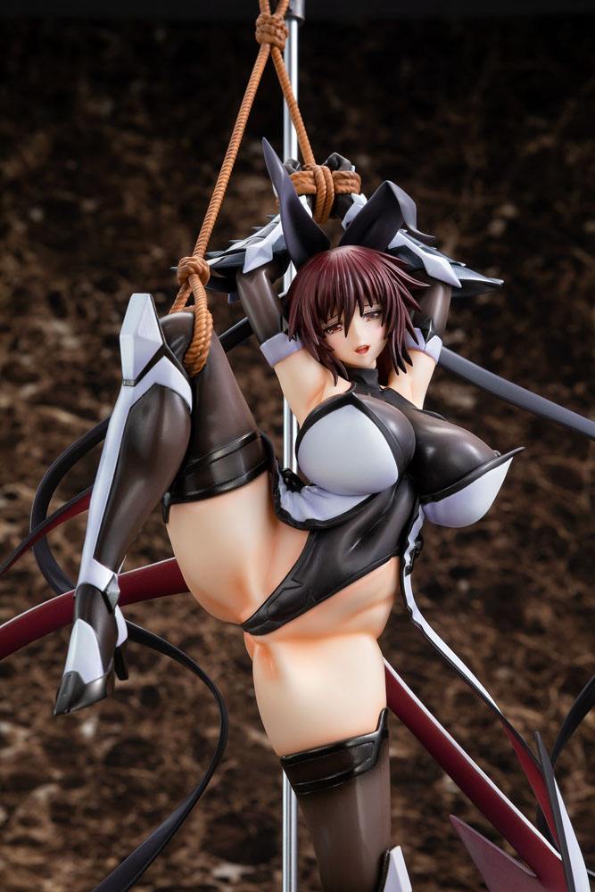 Taimanin Yukikaze 2 PVC Staty 1/7 Mizuki Shiranui Restraint Ver. 26 cm