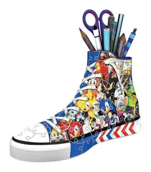 Sonic - The Hedgehog 3D Pussel Sneaker (108 bitar)