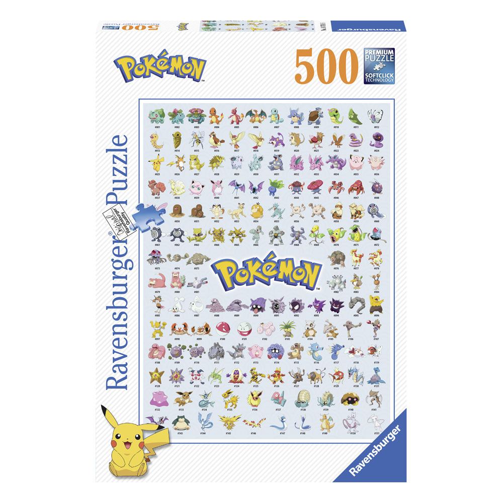 Pokemon Pussel Pokemon (500 bitar)