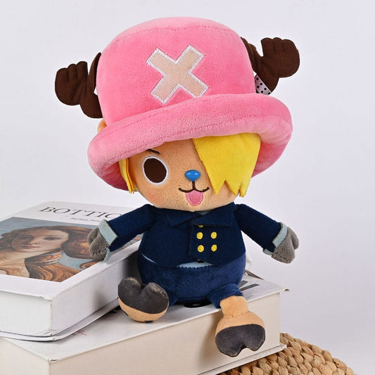 One Piece Gosedjur Chopper x Sanji 25 cm