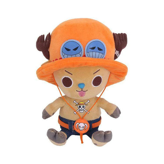 One Piece Gosedjur Chopper x Ace 20 cm