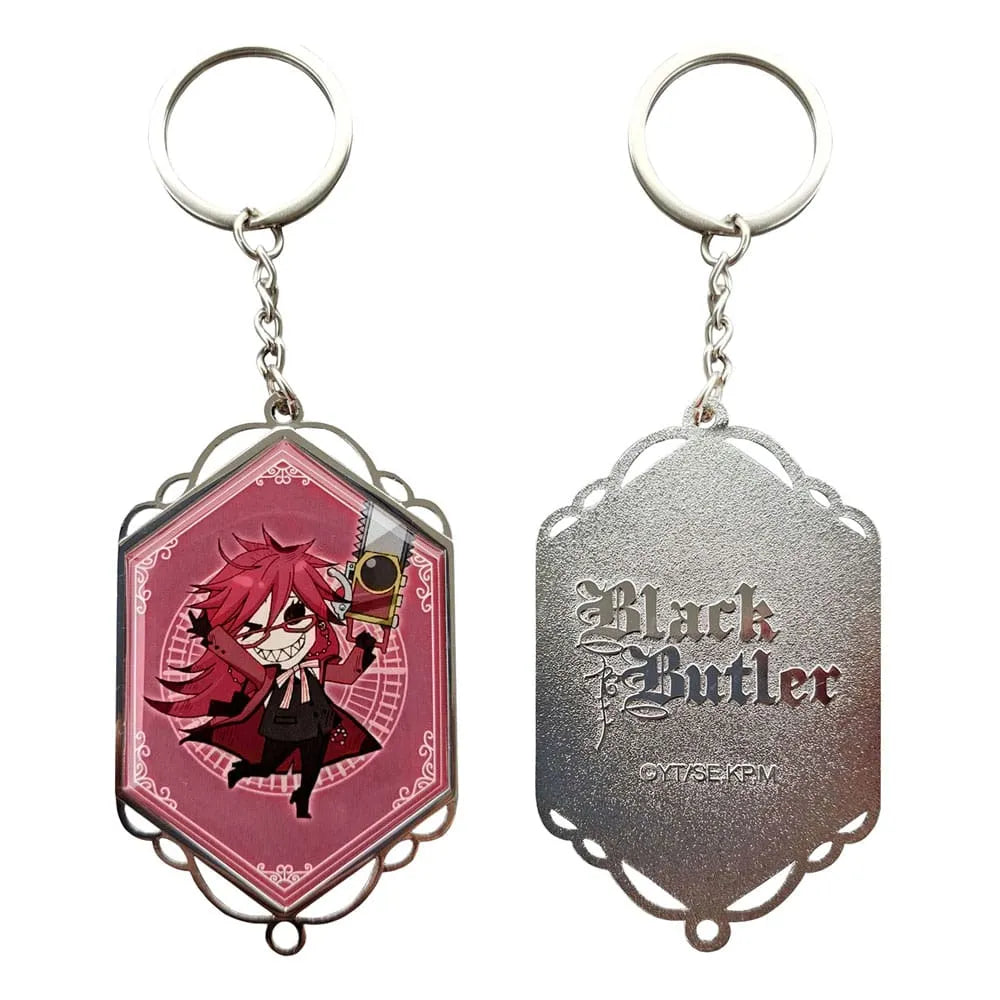 Black Butler PVC Nyckelring Grell