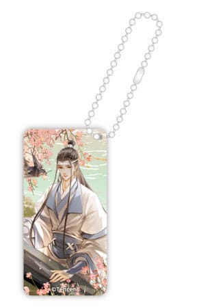 Grandmaster of Demonic Cultivation Spring Season Series Acrylic Domino Nyckelring Lan Wangji 6 cm