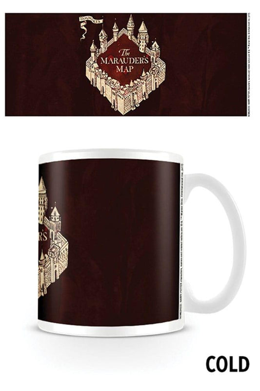 Harry Potter Heat Change Mugg Marauder's Map