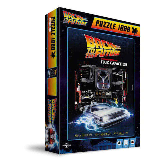 Back to the Future Pussel Powered by Flux Capacitor