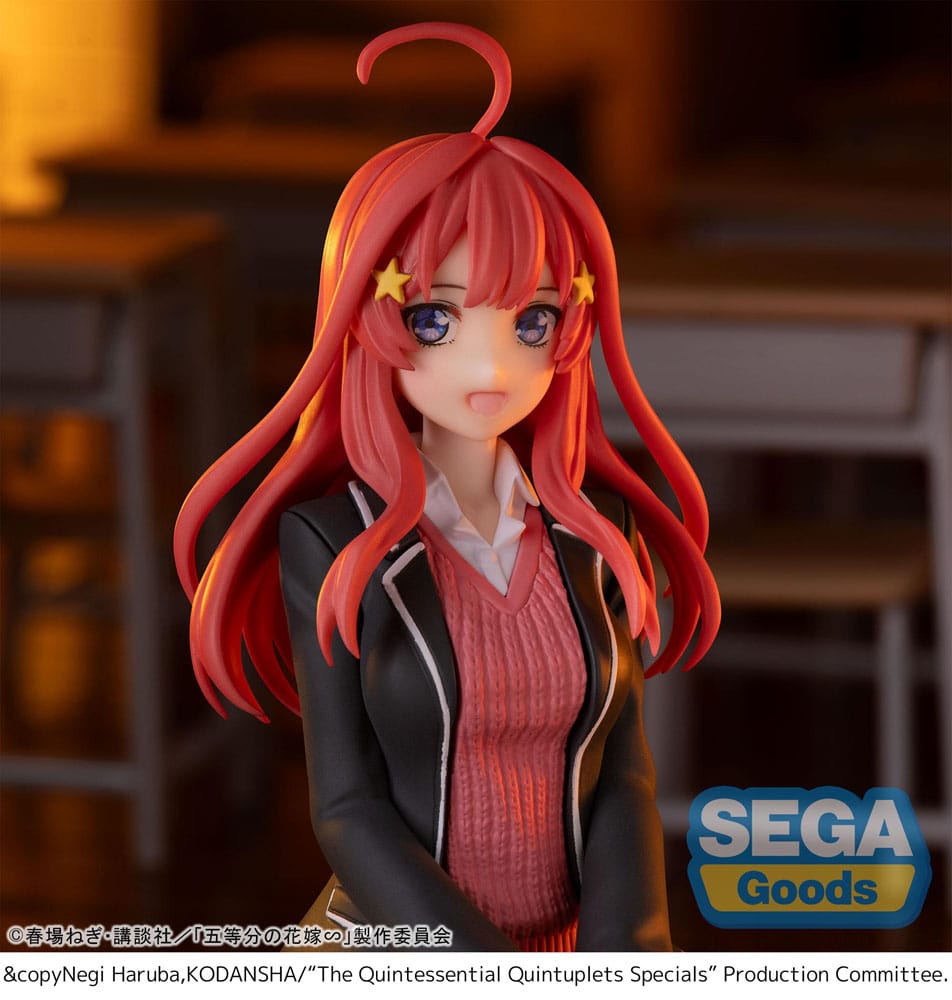 Itsuki Nakano PVC Staty 10 cm - The Quintessential Quintuplets