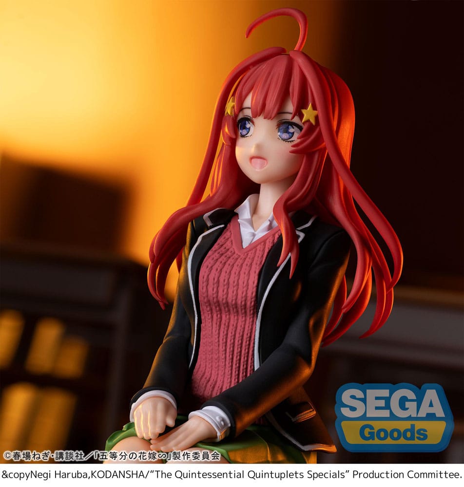 Itsuki Nakano PVC Staty 10 cm - The Quintessential Quintuplets