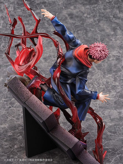 Jujutsu Kaisen PVC Staty 1/7 Yuji Itadori 24 cm