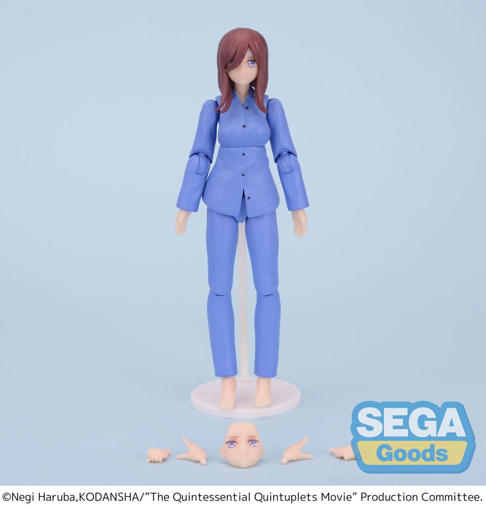 The Quintessential Quintuplets Actionfigurer Miku Nakano 15 cm