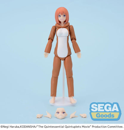 The Quintessential Quintuplets Actionfigurer Movingood!!! Yotsuba Nakano 15 cm