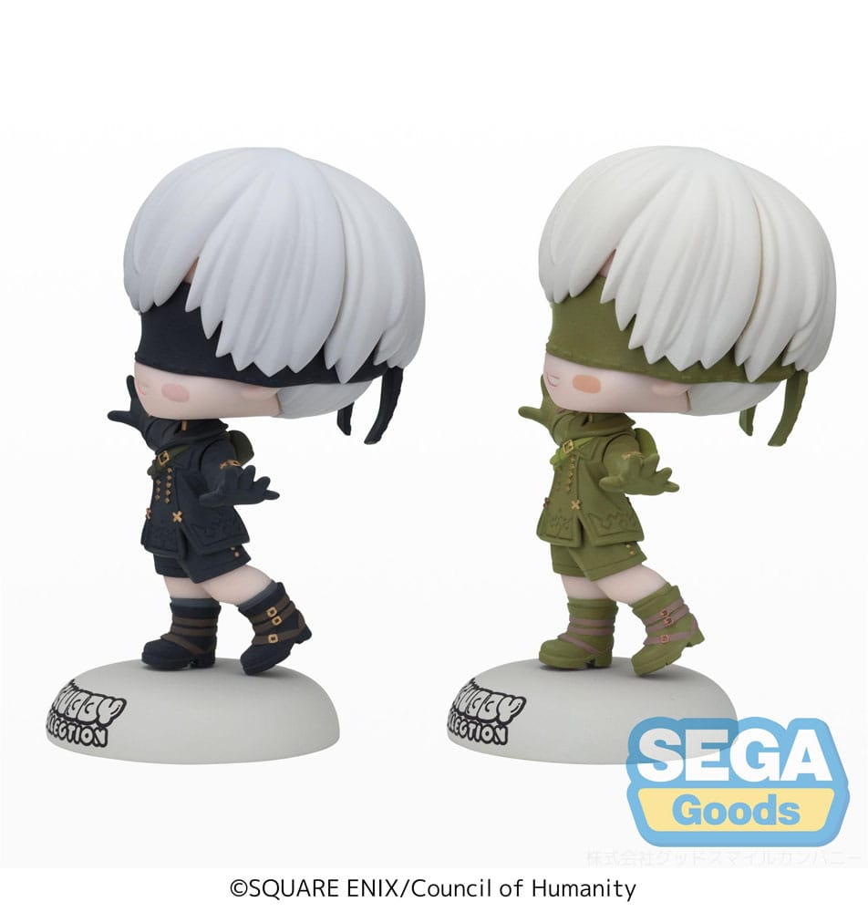 NieR:Automata Chubby 9S PVC Staty 7 cm