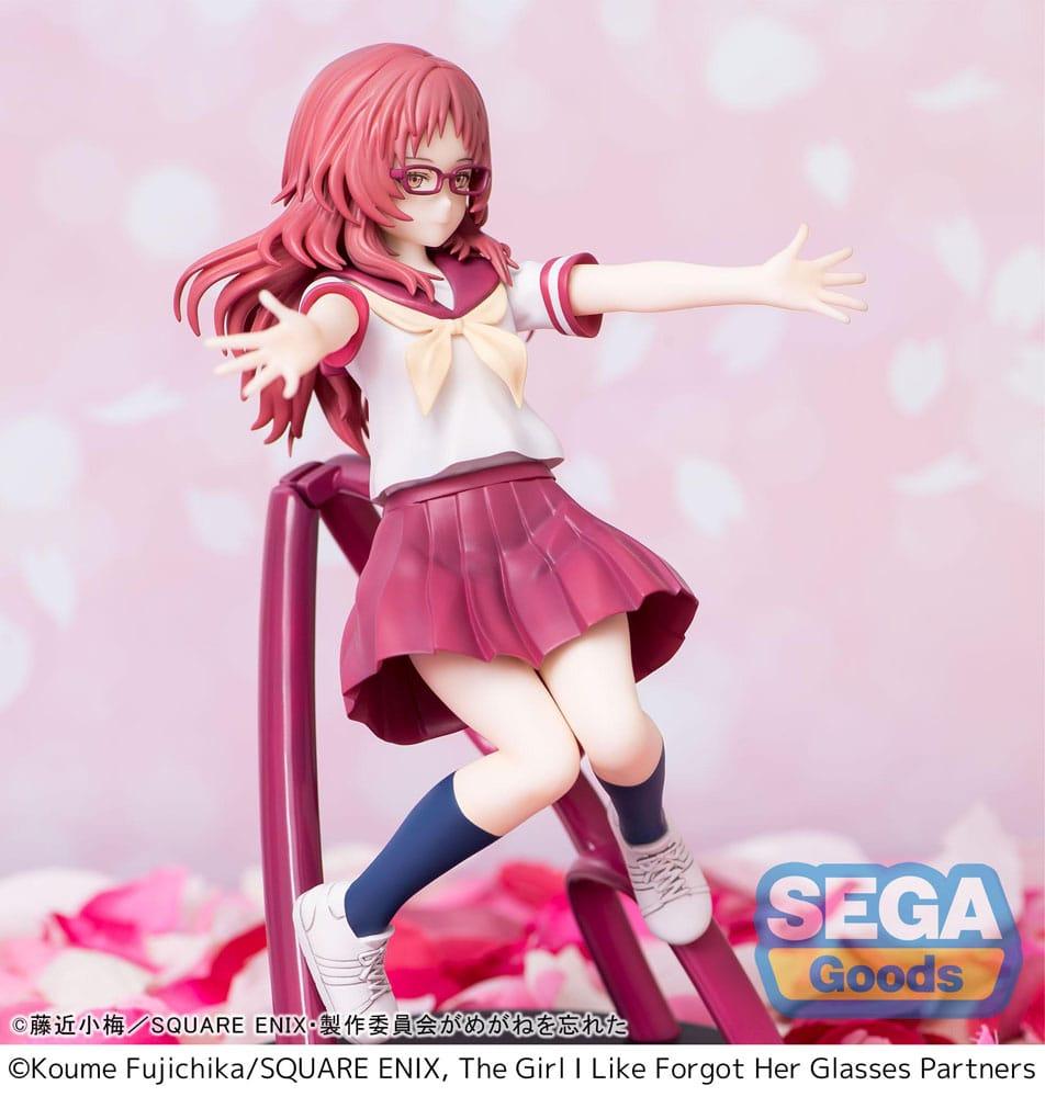 The Girl I Like Forgot Her Glasses Luminasta PVC Staty Ai Mie 18 cm