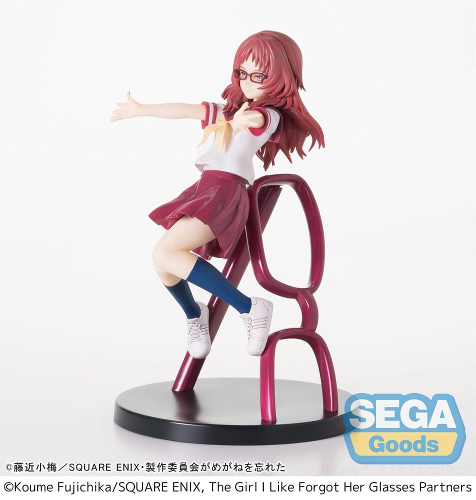 The Girl I Like Forgot Her Glasses Luminasta PVC Staty Ai Mie 18 cm