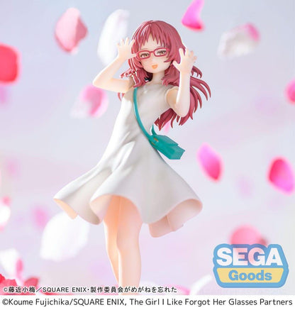 The Girl I Like Forgot Her Glasses Luminasta PVC Staty Ai Mie Plain Clothes Ver. 18 cm