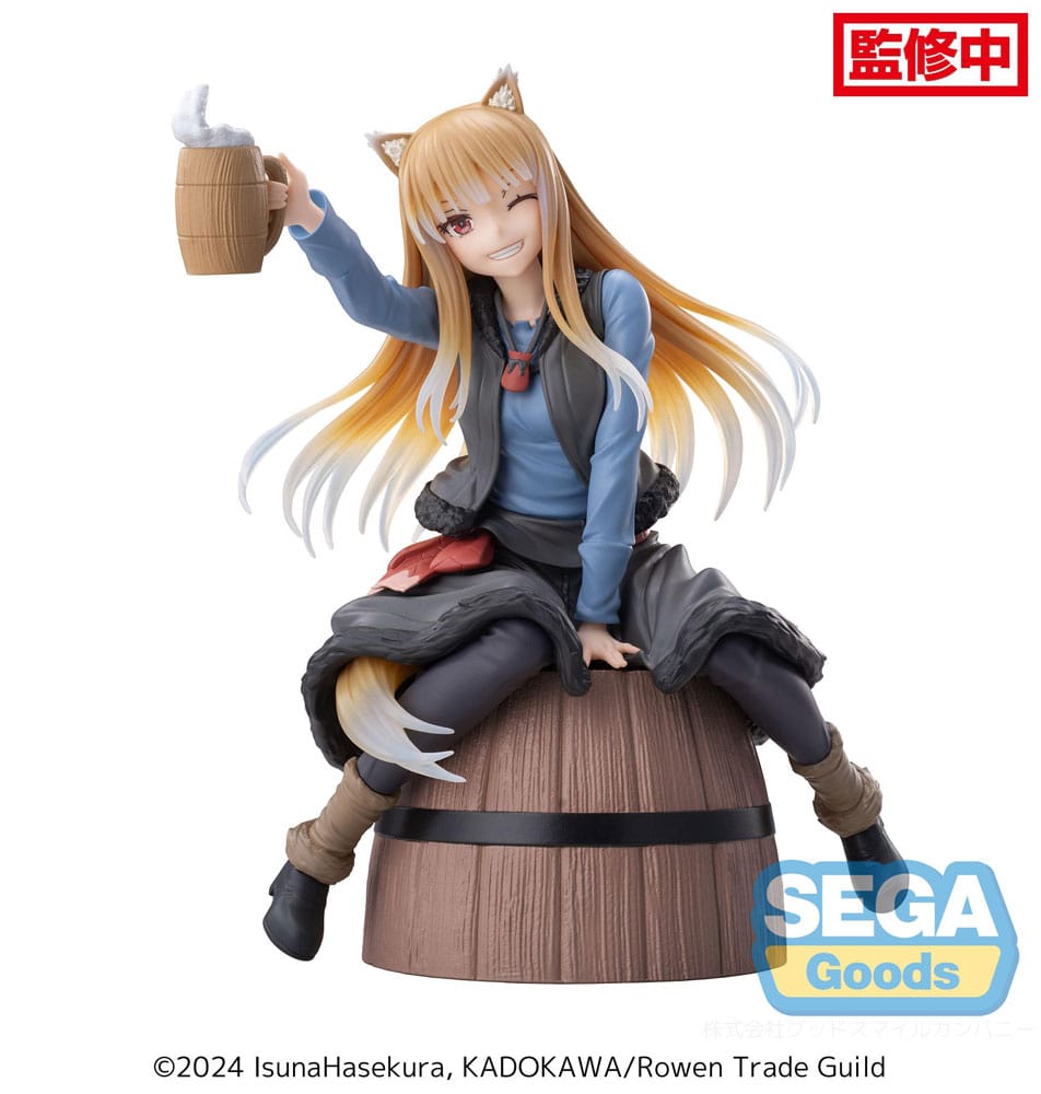 Spice and Wolf: Merchant meets the Wise Wolf Luminasta PVC Staty Holo 15 cm