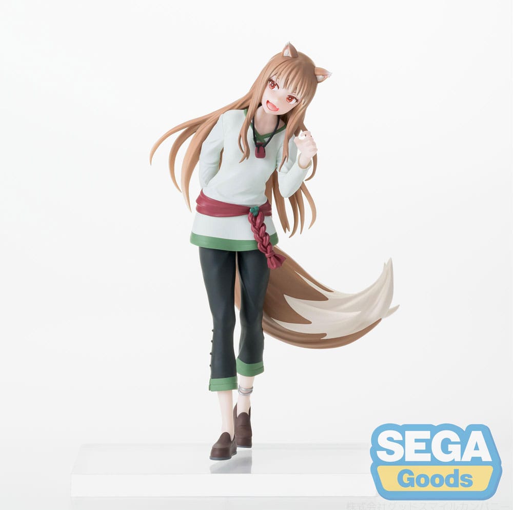 Spice and Wolf: Merchant meets the Wise Wolf PVC Staty Desktop x Decorate Collections Holo 16 cm