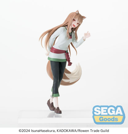 Spice and Wolf: Merchant meets the Wise Wolf PVC Staty Desktop x Decorate Collections Holo 16 cm