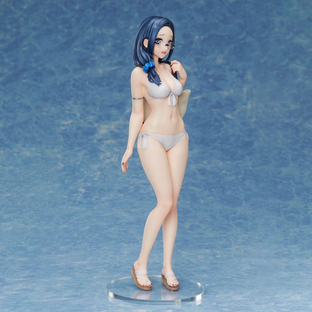 92M Illustration PVC Staty Myopic sister Date-chan Swimsuit Ver. 26 cm