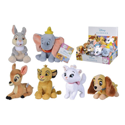 Disney Plush Figurer - Klassiska Vänner 17 cm (12-pack)