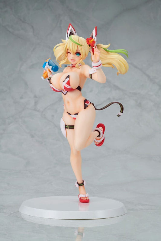 Phantasy Star Online 2 PVC Staty 1/7 Gene Summer Vacation 25 cm