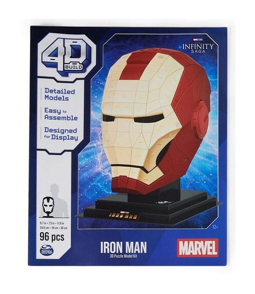 Marvel: 4D Build - Iron Man Head 3D Pussel