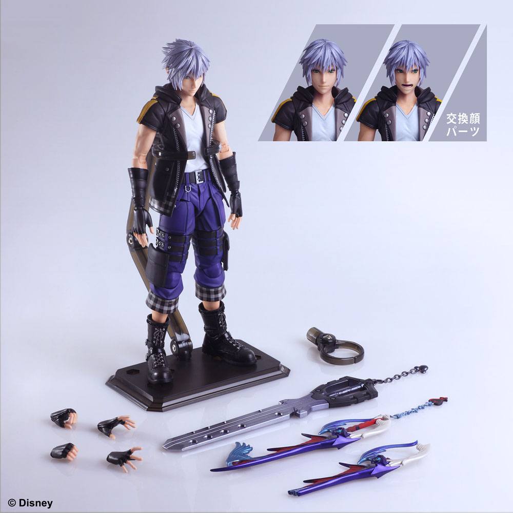 Kingdom Hearts III Play Arts Kai Actionfigur Riku Ver. 2 Deluxe 24 cm