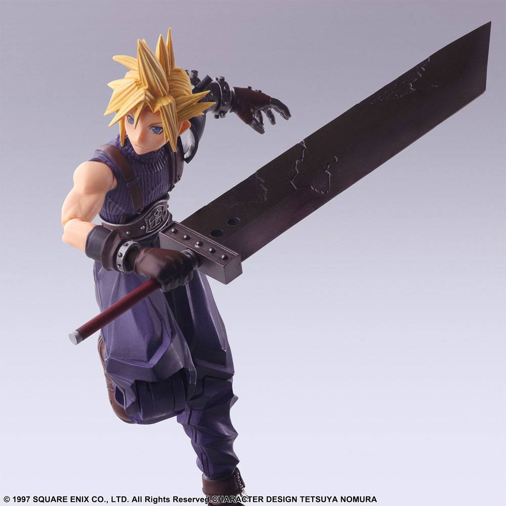 Final Fantasy VII Bring Arts Actionfigur Cloud Strife 15 cm