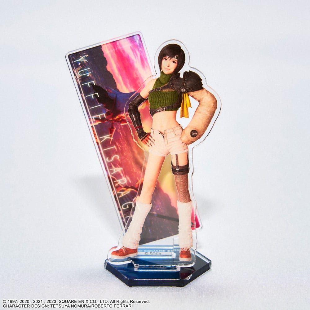 Final Fantasy VII Remake Integrade Acryl Figur Yuffie Kisaragi 8 cm