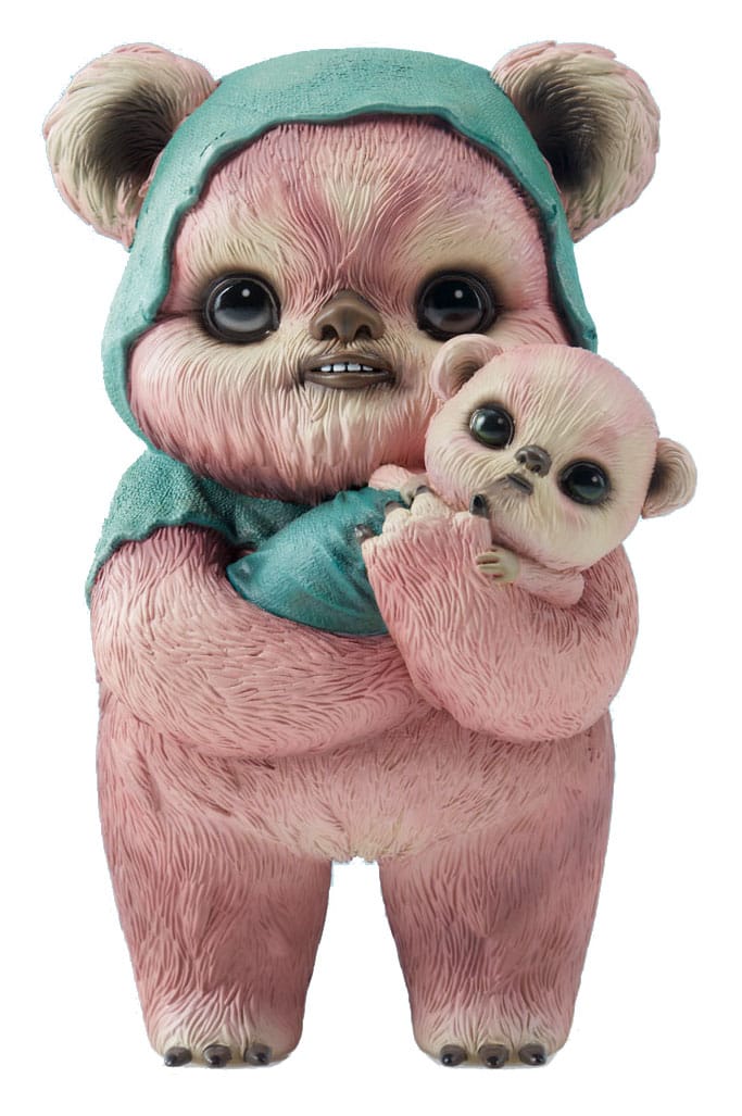 Star Wars Designer Staty Ewok by Mab Graves Pink Variant 18 cm