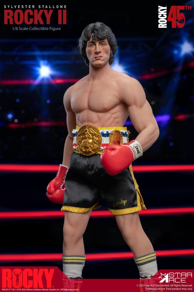 Rocky II Staty 1/6 Rocky Deluxe Version 30 cm