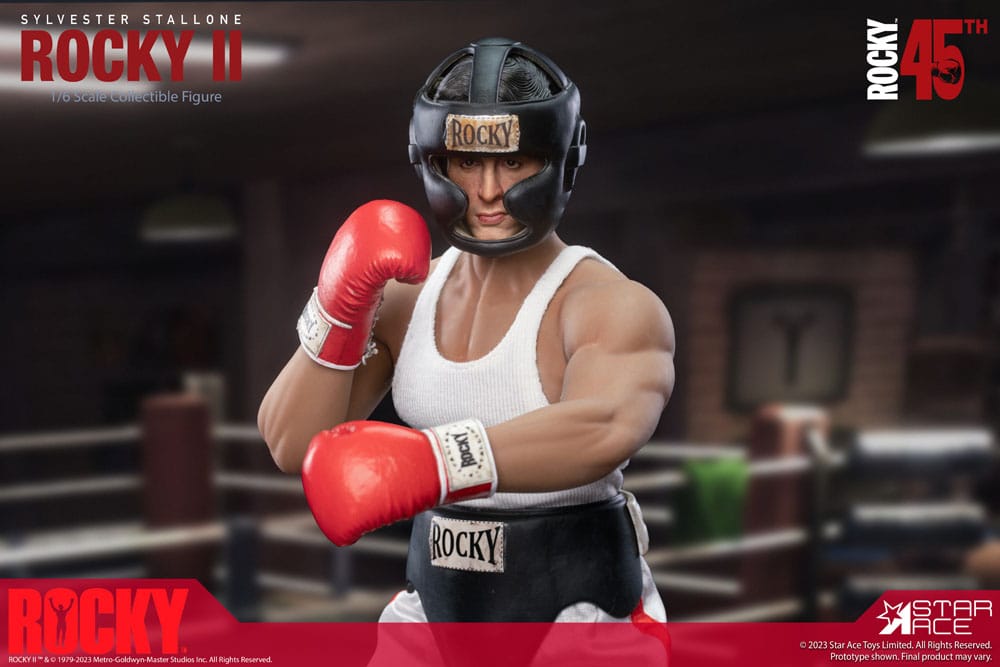 Rocky II Staty 1/6 Rocky Deluxe Version 30 cm