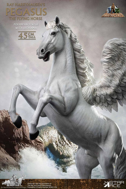 Ray Harryhausen Staty Pegasus: Den flygande hästen Deluxe 45 cm