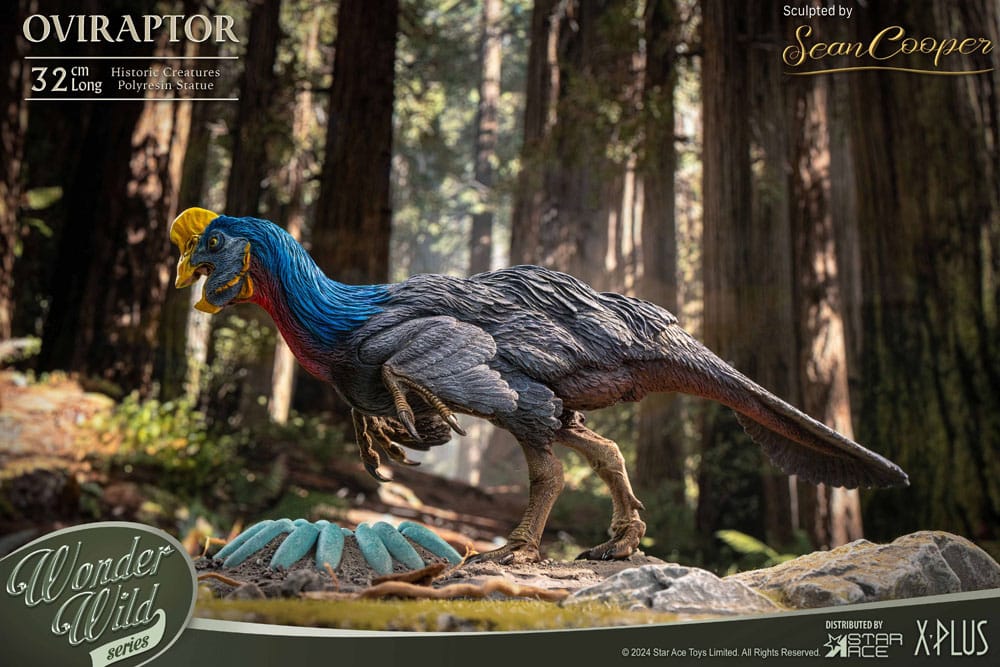 Wonders of the Wild Oviraptor Staty – 32 cm